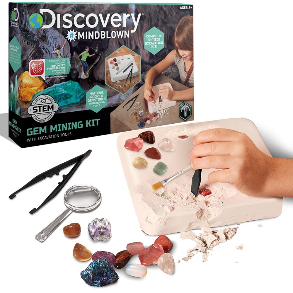 Discovery Channel Gem Mining Kit new in box